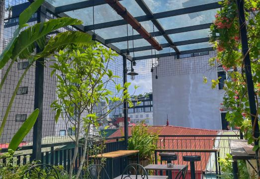 하노이 쿼터 라이프 호스텔 깔끔한 도미토리 룸