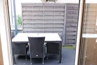 Bright 2-room apartment for 6 · Terrace · 8 min to the trade fair - parking