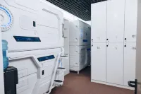 Qo'noq Capsule Hotel at Samarkand Airport - New