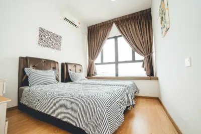 KingsBay Floral Haven 3BR 8pax Sea View Hotel di Johor Bahru