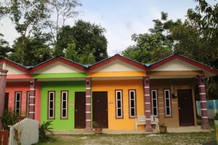 Capital O 91187 D'dusun Raudhah Chalet Отели рядом с достопримечательностью «Самнак Раттанарам»