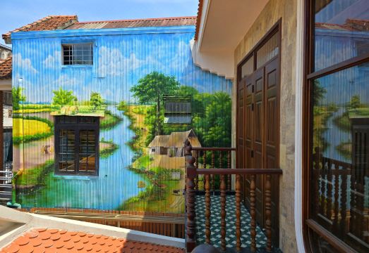 루미에르 빌라 후에의 아늑한 공용 라운지 공간