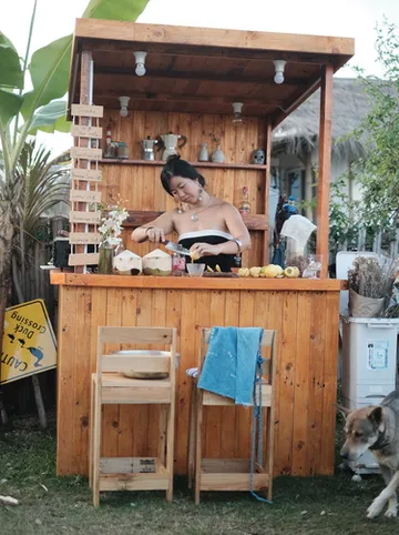 รูปภาพของYidan’s Farm Upstairs bamboo room great view