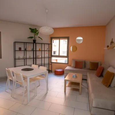 Cozy bright studio in heart of Marrakech - Semlalia Gueliz Hotel berhampiran Pusat Membeli-belah Menara