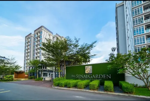 Malaysia Senai Garden Apartment - ห้องครัว
