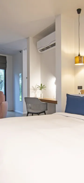 ห้องดีลักซ์พร้อมวิวสวนหย่อม(เตียงคิงไซส์)