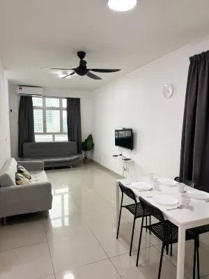 TuR10-3room1living-SPICE Stadium-1minFoodCourt-5minit Airport Hotel a Balik Pulau