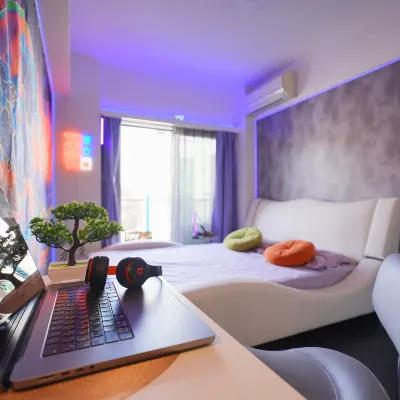 4 minutes from Shinjuku central. Comfortable bed. Cyber Shinjuku Room Hotels near Statistical Museum