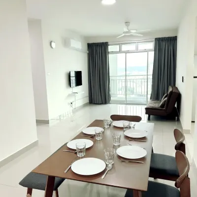 TuR16-10pax-4room1living-SPICE Stadium-1minFoodCourt-5minit Airport Hotels near Toy Museum