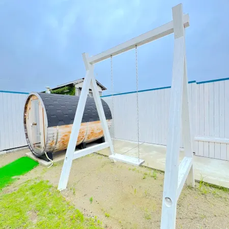 New! Luxury stay in a villa close to the beach in Itoshima, Fukuoka｜Sauna, hinoki cypress bath, BBQ