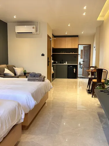 รูปภาพของHeart of Bangkok Cozy Modern Suite / 5 min walk to BTS Ratchathewi