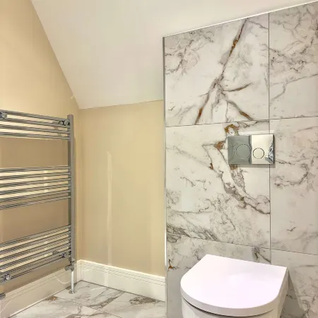 Comfortable Family Room with Double & Single Bed