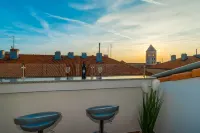 Old town apartment with balcony