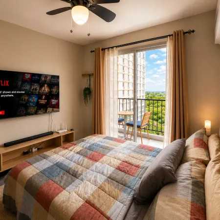 Arastar Escape | Luxury Condo with Fast WiFi & Pool Access