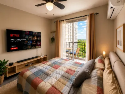 Arastar Escape | Luxury Condo with Fast WiFi & Pool Access โรงแรมใน