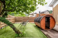 [With a private sauna] A relaxing inn in an old traditional house with a starry sky and a wood stove - Mountain view