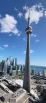 DT2BR2BA CN tower &lake view/ parking king bed - مسبح على السطح