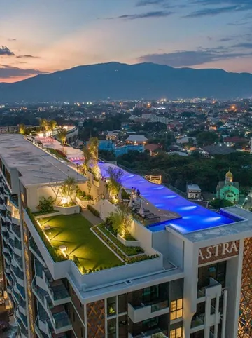 รูปภาพของBright &New Cozy 2BR Astra Sky River rooftop pool