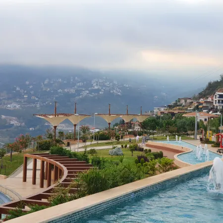 Dreamy luxury duplex villa with a special view and 300 meters of private garden