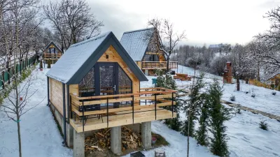 A-Frame Tiny Cabin | Romantic Nature Escape for 2 住宿飯店