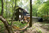 A private villa where you can enjoy outdoor experiences such as BBQ, bonfire, and pizza oven