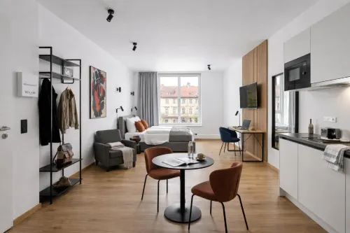 Global Living Passau Ludwigplatz - ห้องครัว