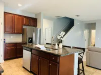 Cozy 4-bedroom house in Davenport- Haines City with WiFi, AC, Game Room, Screened Lanai - WiFi