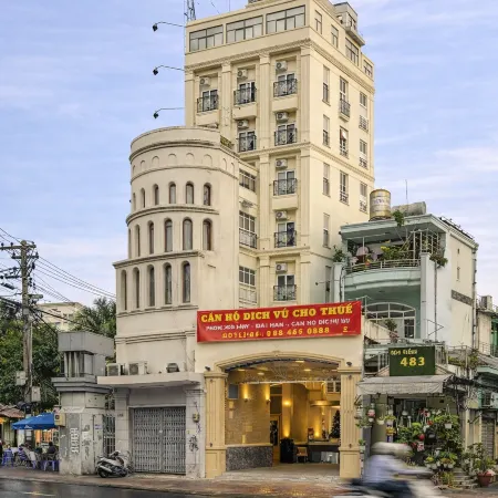 Palette Phu Nhuan Apartment Отели рядом с достопримечательностью «Фунхуан»