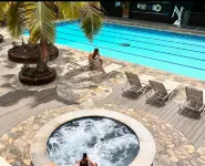 Penthouse with parking Close to HPU Huge Terrace  One and half Bath up to 15person - Hot Springs
