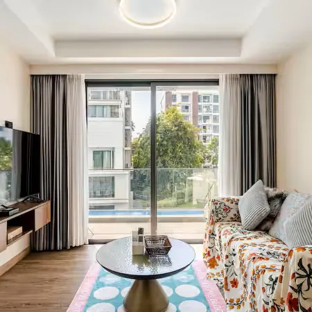 The One Chiang Mai 214 - Family Suite 2BR 2bath, Pool View near Central Festival