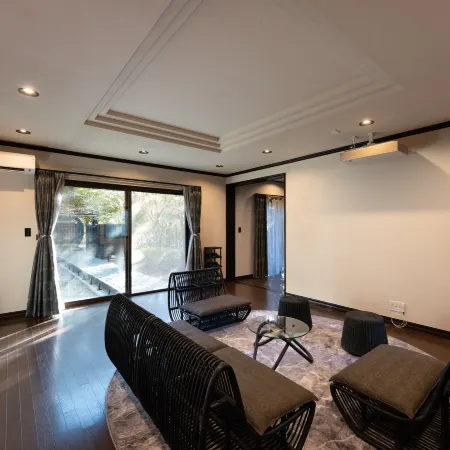 Private 130sqm modern house for rent. Enjoy your own oval sauna, BBQ, and bonfire space.