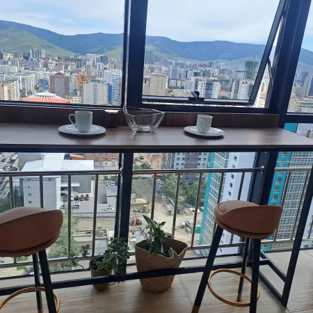 Central Ulaanbaatar | Walk to Chinggis Square | Modern 1BR Apt