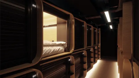 Waverley Capsule Hotel in Edimburgo