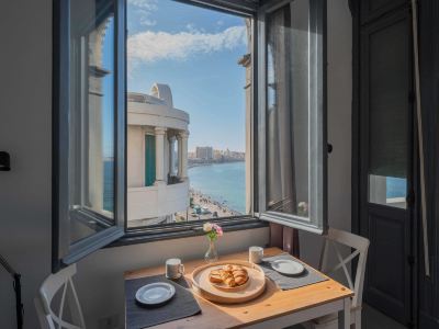 Grey l Studio Apartments Corniche Alexandria Little Venice