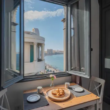 Grey l Studio Apartments Corniche Alexandria Little Venice