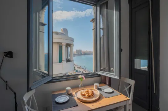 Grey l Studio Apartments Corniche Alexandria Little Venice Hotels in 