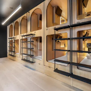 Capsule Residence Отели рядом с достопримечательностью «Кинотеатр Экс-Сентрис»