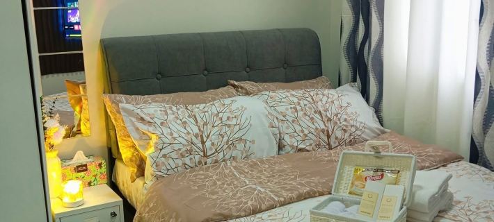 Marv's Place @ Charm Residences Piece|Modern|Quiet Rizal otelleri
