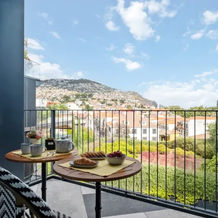 Balcony Views and Pool at Savoy Insular