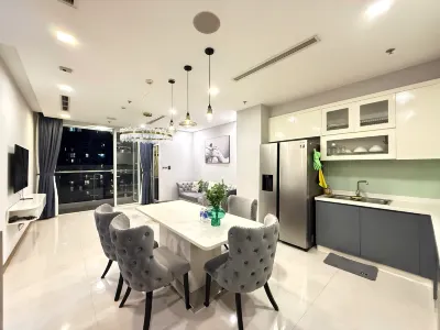 Landmark 81 Area - K's Luxury Residence - Elegant Panorama 鄰近平盛區的酒店
