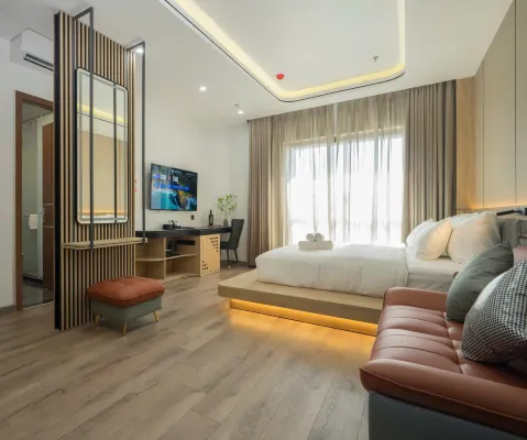 BBQ Hotel Lạng Sơn with Swimming Pool - servizio colazione