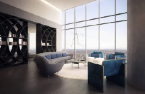 Swanston Central 3B Lv53 CBD Skyline View FreeTram