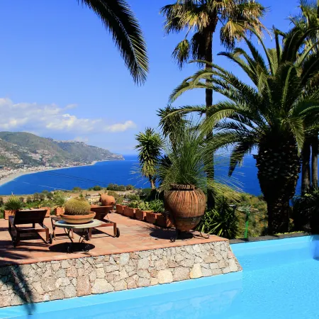 VILLA LOU TAORMINA Private Villa Sea View Pool