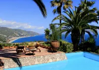 VILLA LOU TAORMINA Private Villa Sea View Pool - บังกะโล