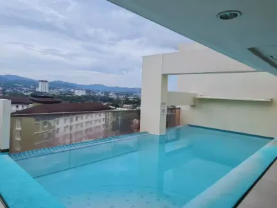 Cityscape Smart Studio w/ 200Mbps WiFi, Pool Access and PS4 near IT Park Cebu Cityのホテル