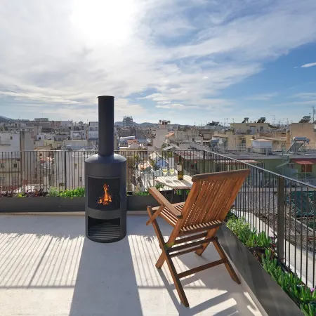 Athens at your feet, Fiber 1000Mbps + great view