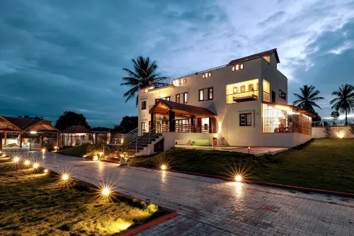 Amara Kosha Lagoon Hosur Private Villa 3BHK+1Dom, 2-20 pax, POOL+JACUZZI+MOVIE ROOMS+FOOD