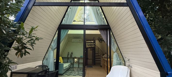 บ้านบลู โรงแรมในอำเภอ แม่ออน