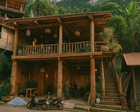 Ba Be Green Homestay Hotels in Nam Mau