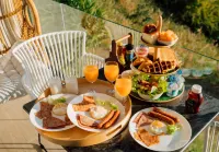 Kirin Sky Resort - petit déjeuner